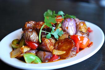 Product: Szechuan Eggplant - Fats Asia Bistro in Roseville - Roseville, CA Chinese Restaurants