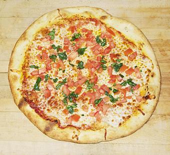 Product: Fazerrati's Version of the Classic Margarita Pizza - Fazerrati's Pizza in Napa, CA Pizza Restaurant
