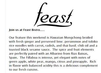 Product - Feast Raw Bar & Bistro in Bozeman, MT American Restaurants