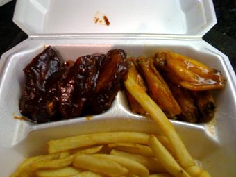 Product: fins n wings - Fins N Wings in Durham, NC Barbecue Restaurants