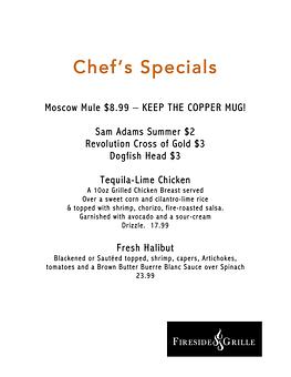 Product - Fireside Grille in Sugar Grove, IL American Restaurants