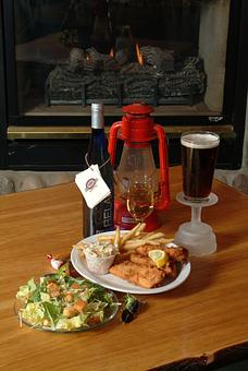 Product: Try our secret Canadian recipe. All-you-can-eat fish fry every Friday 5pm-close! - Flat Creek Restaurant & Saloon in Hayward, WI American Restaurants