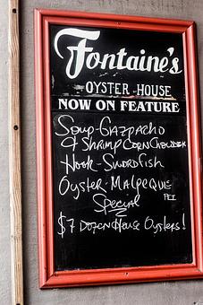 Product - Fontaine's Oyster House in Atlanta, GA French Restaurants