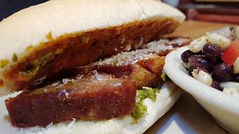 Product: Fried Pork Belly - Foothills Brewing in Winston Salem, NC American Restaurants