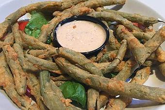 Product: Beer Battered Green Beans Appetizer - Foothills Brewing in Winston Salem, NC American Restaurants