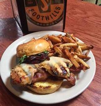 Product: Grilled Chicken Shanwich - Foothills Brewing in Winston Salem, NC American Restaurants