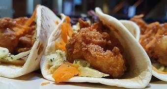 Product: Shrimp Tacos - Foothills Brewing in Winston Salem, NC American Restaurants