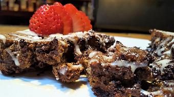 Product: Sexual Chocolate Bread Pudding - Foothills Brewing in Winston Salem, NC American Restaurants