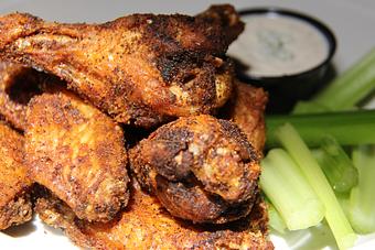 Product: Hickory Smoked Pub Wings - Foothills Brewing in Winston Salem, NC American Restaurants