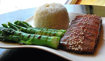 Product: Char Siu with Gai Lan - Frank Fats in Downtown Sacramento - Sacramento, CA Chinese Restaurants