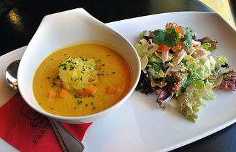 Product: Butternut squash with squash noodles from Uncle Ray's Farms, Chinese Chicken Salad - Frank Fats in Downtown Sacramento - Sacramento, CA Chinese Restaurants