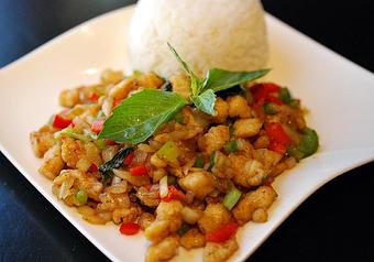 Product: Spicy Basil chicken Stir-Fry - Frank Fats in Downtown Sacramento - Sacramento, CA Chinese Restaurants