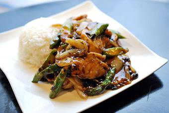 Product: Chicken & Asparagus Stir-Fry - Frank Fats in Downtown Sacramento - Sacramento, CA Chinese Restaurants