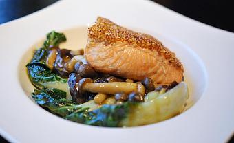 Product: Sesame Crusted Organic Salmon - Frank Fats in Downtown Sacramento - Sacramento, CA Chinese Restaurants