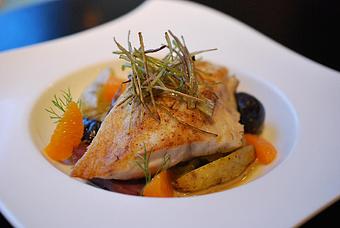 Product: with braised fennel, leeks, roasted potatoes and tangerine - Frank Fats in Downtown Sacramento - Sacramento, CA Chinese Restaurants
