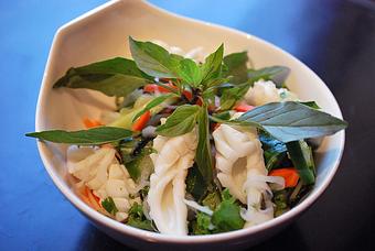 Product: Vietnamese squid salad - Frank Fats in Downtown Sacramento - Sacramento, CA Chinese Restaurants