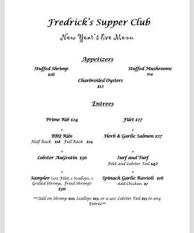 Product - Fredrick's Supper Club in Milton, WI Seafood Restaurants