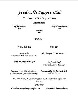 Product - Fredrick's Supper Club in Milton, WI Seafood Restaurants