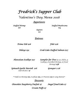 Product - Fredrick's Supper Club in Milton, WI Seafood Restaurants