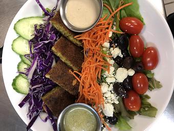 Product: Falafel Salad - Full City Cafe in Portage, MI American Restaurants