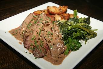 Product: Madagascar Strip Steak - Garden Cafe in Inwood section of Washington heights - New York, NY American Restaurants