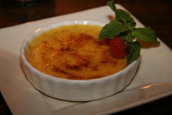 Product: Creme Brulee' - Garden Cafe in Inwood section of Washington heights - New York, NY American Restaurants