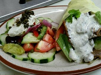 Product - Georgia's Greek Restaurant & Deli in Seattle, WA Hamburger Restaurants