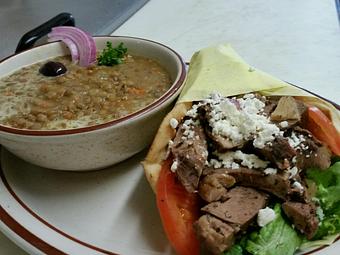 Product - Georgia's Greek Restaurant & Deli in Seattle, WA Hamburger Restaurants