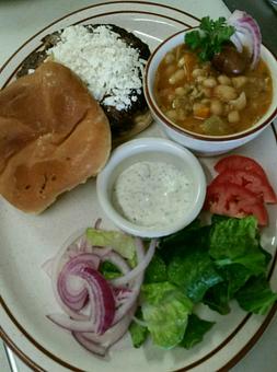 Product - Georgia's Greek Restaurant & Deli in Seattle, WA Hamburger Restaurants