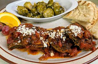 Product - Georgia's Greek Restaurant & Deli in Seattle, WA Hamburger Restaurants