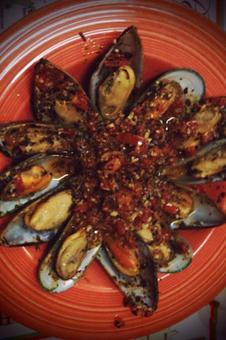 Product: Mussels red pictured - Gigi's Italian Restaurant in Sorrento, FL Italian Restaurants