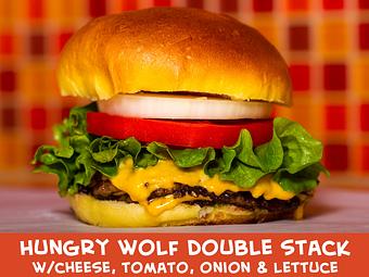 Product: Double Stack - Gimme A Burger in Deerfield Beach - Deerfield Beach, FL Hamburger Restaurants