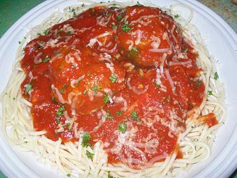 Product: Spaghetti & Meatballs - Gio's Gelato Cafe in Port Jervis, NY American Restaurants