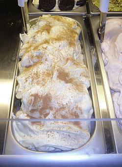 Product: Rice Pudding Gelato - Gio's Gelato Cafe in Port Jervis, NY American Restaurants