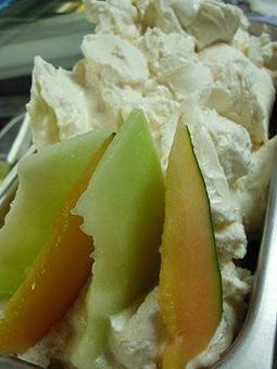 Product: Honey Dew-Cantelope Sorbet - Gio's Gelato Cafe in Port Jervis, NY American Restaurants