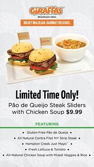 Product - Giraffas Brazilian Grill Doral in Doral, FL American Restaurants