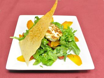 Product: Organic Wild Arugula with Golden Beets - Good Karma Restaurant in Park City, UT Indian Restaurants