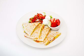 Product: California Breakfast Quesidilla - Good Stuff in Hermosa Beach, CA American Restaurants