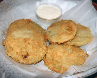 Product: Fried Green Tomatoes  - Goodman's Real Pit BBQ in Perry, FL Barbecue Restaurants