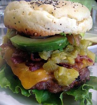 Product: Grass Fed Burger - Gourmet Girls Gluten Free Bakery / Bistro in Tucson, AZ Bakeries