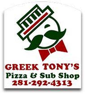 Product - Greek Tony's Pizza & Sub Shop in Spring, TX Pizza Restaurant