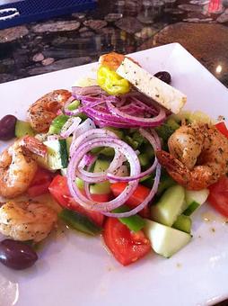 Product: Greek Horiatiki Salad - Greektown Grille in Clearwater, FL Restaurants/Food & Dining