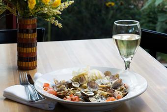 Product: Thursday Clams - Greenside Cafe in Cedar Crest, NM American Restaurants