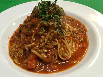 Product: Linguini w/ Red Clams - Greenwich Village Cafe in Vernon, CA Italian Restaurants
