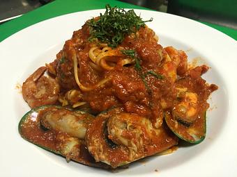 Product: Linguini Pescatore - Greenwich Village Cafe in Vernon, CA Italian Restaurants