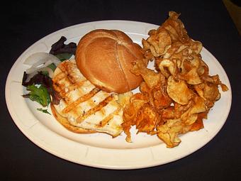 Product: Our Grilled Chicken Sandwich - a lunch favorite - Harp & Celt Irish Pub & Restaurant in Central Business District - Orlando, FL Pubs