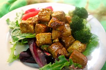 Product: BBQ Tofu - Healthfull Essence in West End - Atlanta, GA Caribbean Restaurants