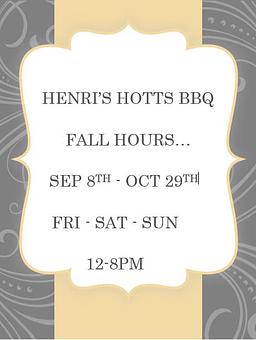 Product - Henri's Hotts Barbeque in Hammonton, NJ Barbecue Restaurants