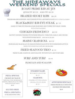 Product - Hideaway Restaurant in Everete Square - Middleboro, MA Pizza Restaurant