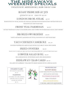 Product - Hideaway Restaurant in Everete Square - Middleboro, MA Pizza Restaurant